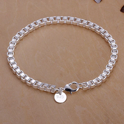 2019 Silver Plated Fashion Charms Link Chain Bracelet for men women fashion accessory 5TX4 6SM4 7ERU 88DO
2019 Silver Plated Fashion Charms Link Chain Bracelet for men women fashion accessory 5TX4 6SM4 7ERU 88DO