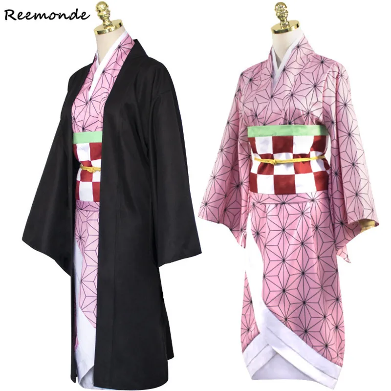 Anime Demon Slayer: Kimetsu no Yaiba Cosplay Costume Kamado Nezuko Kimono Dress Hoodies Sweatshirt Uniform Hair Wigs Women Girl
Anime Demon Slayer: Kimetsu no Yaiba Cosplay Costume Kamado Nezuko Kimono Dress Hoodies Sweatshirt Uniform Hair Wigs Women Girl