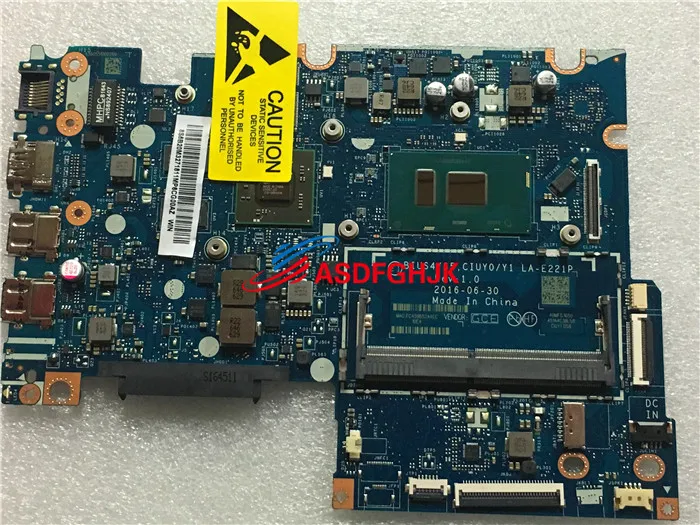 Оригинальная материнская плата для ноутбука Lenovo Yoga 510S-14IKB с процессором SR2ZU 5B20M39300
Оригинальная материнская плата для ноутбука Lenovo Yoga 510S-14IKB с процессором SR2ZU 5B20M39300