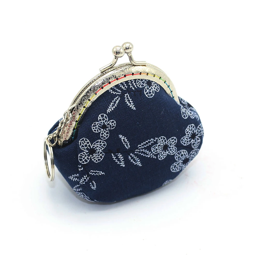 Vintage Lady Girl Small Canvas Flower Kiss Lock Coin Purse Keychain Wallet mini bag porte monnaie coin wallet money bag Gift
Vintage Lady Girl Small Canvas Flower Kiss Lock Coin Purse Keychain Wallet mini bag porte monnaie coin wallet money bag Gift
