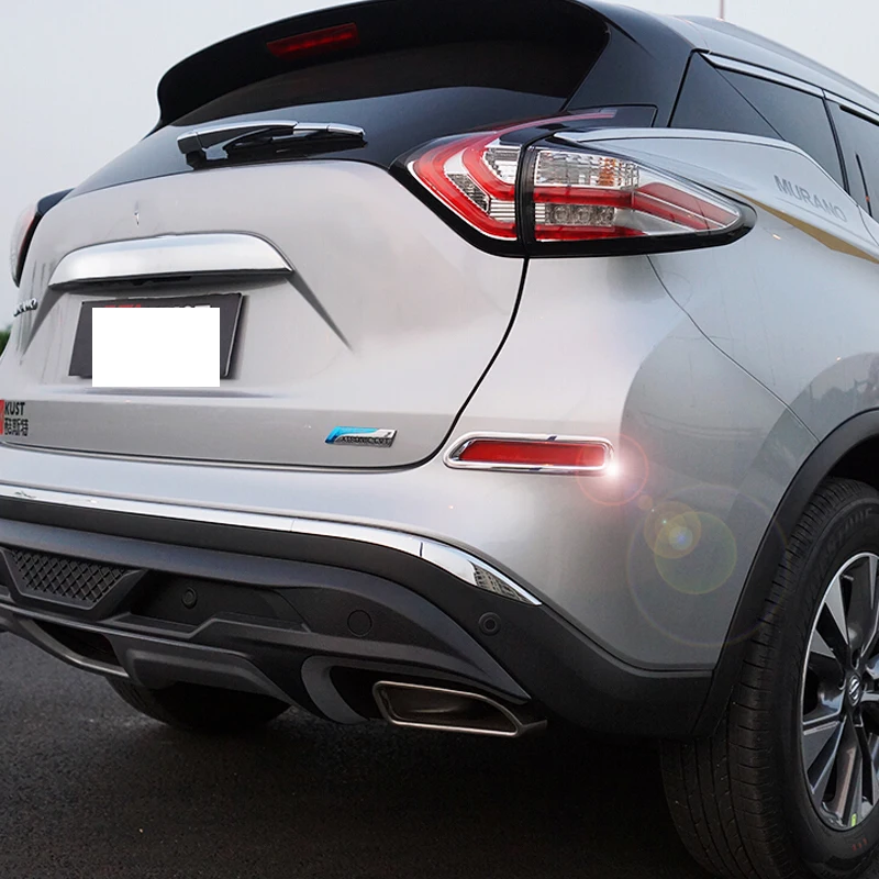 For Nissan Murano 2015 2016 2017 2018 accessories car styling ABS Plastic Car rear fog lampshade cover trim
For Nissan Murano 2015 2016 2017 2018 accessories car styling ABS Plastic Car rear fog lampshade cover trim
