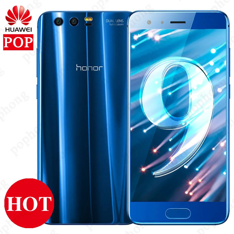 Original Huawei Honor 9 Global Firmware 4G RAM 64G ROM 4G LTE smartphone Octa Core 2.3GHz 5.1 inch 1920*1080 3200mAh 20MP
Original Huawei Honor 9 Global Firmware 4G RAM 64G ROM 4G LTE smartphone Octa Core 2.3GHz 5.1 inch 1920*1080 3200mAh 20MP