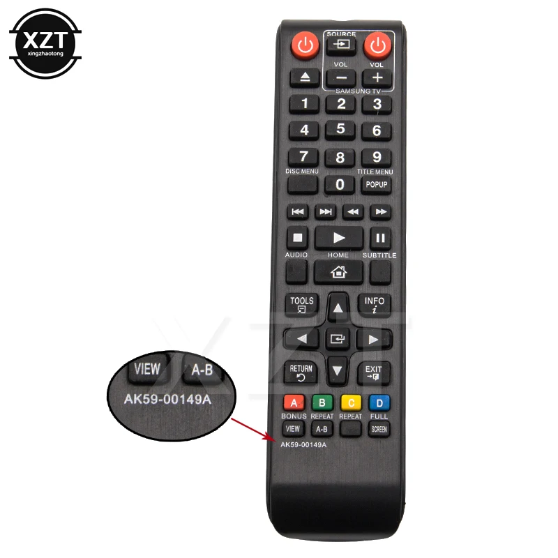 Remote Control for Samsung AK59-00149A Smart TV Replace Remote AK59-00171A for DVD BluRay for BD-F5100 BD-FM51 BD-FM57C BD-H5100
Remote Control for Samsung AK59-00149A Smart TV Replace Remote AK59-00171A for DVD BluRay for BD-F5100 BD-FM51 BD-FM57C BD-H5100