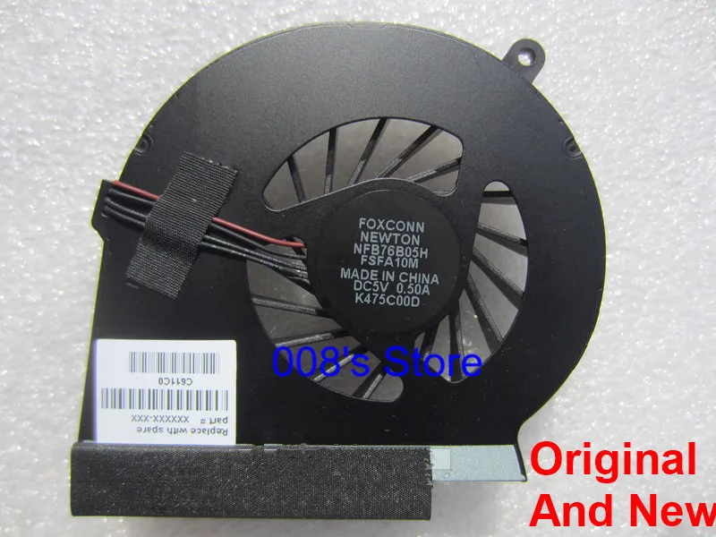 New Laptop CPU Cooler Fan For HP 650 655 2000 For Compad Presario CQ58 G58 G57 450 255 G1 NEWTON NFB76B05H FSFA10M 5V 0.5A
New Laptop CPU Cooler Fan For HP 650 655 2000 For Compad Presario CQ58 G58 G57 450 255 G1 NEWTON NFB76B05H FSFA10M 5V 0.5A