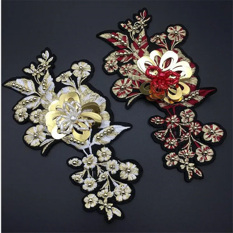 Flower Embroidery Patches Bridal Lace Sewing Fabric Applique Beaded Tulle DIY Wedding Dress
Flower Embroidery Patches Bridal Lace Sewing Fabric Applique Beaded Tulle DIY Wedding Dress