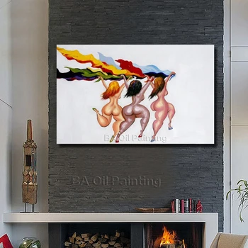 Free Shipping BA Oil Painting Handpainted Nude Running Women Art Oil Paintings Wall Pictures Modern Abstract Oil Painting NK312
Free Shipping BA Oil Painting Handpainted Nude Running Women Art Oil Paintings Wall Pictures Modern Abstract Oil Painting NK312