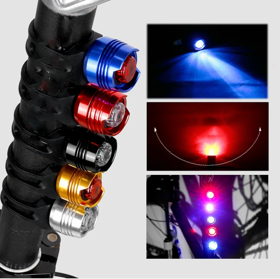 YINGTOUMAN Bicycle Cycling Front Rear Tail Helmet Red White LED Flash Light Safety Warning Lamp Cycling Caution Light Waterproof
YINGTOUMAN Bicycle Cycling Front Rear Tail Helmet Red White LED Flash Light Safety Warning Lamp Cycling Caution Light Waterproof