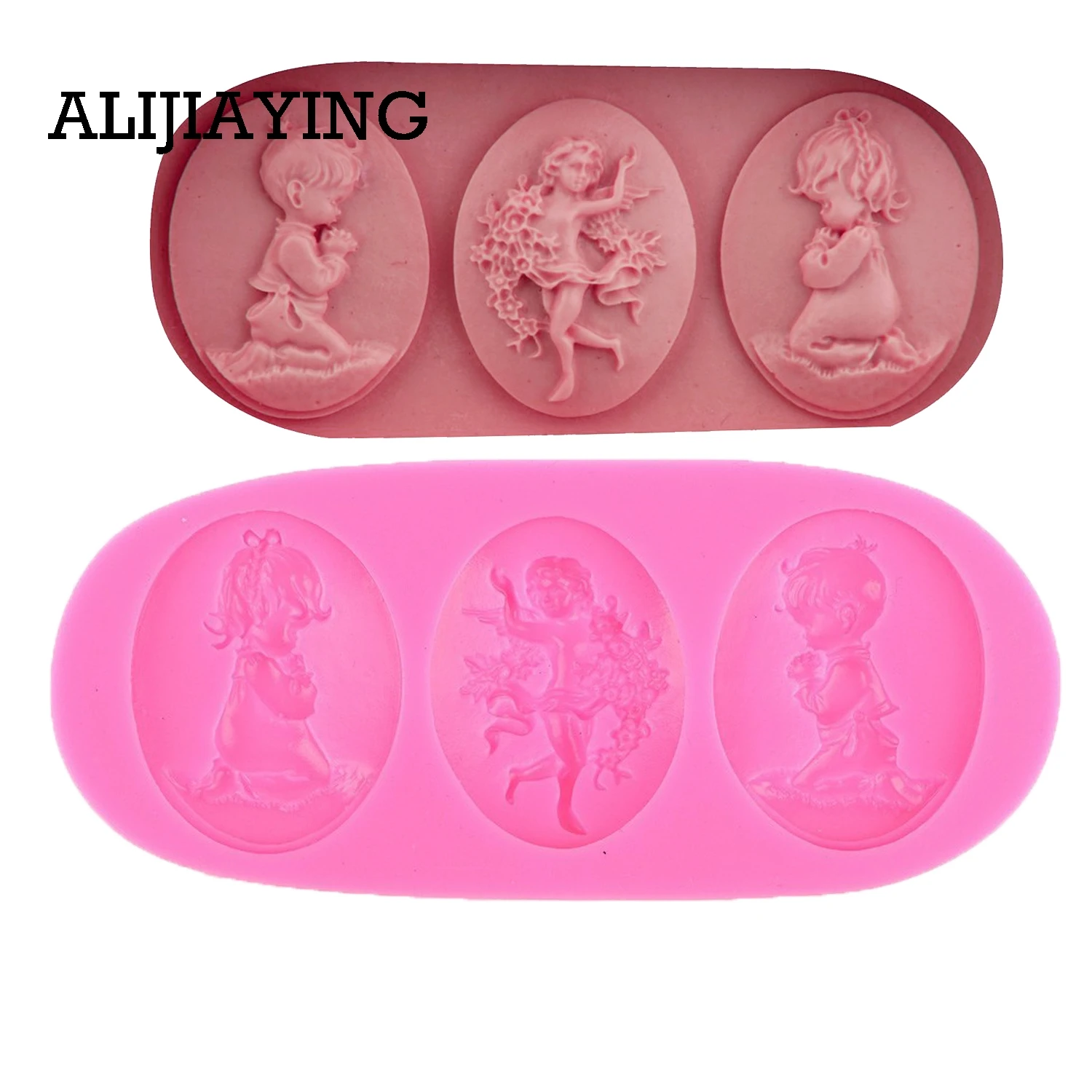 M0434 1Pcs Angel Baby Boy Silicone Fondant Soap 3D Cake Mold Cupcake Jelly Candy Chocolate Decoration Baking Tool Moulds
M0434 1Pcs Angel Baby Boy Silicone Fondant Soap 3D Cake Mold Cupcake Jelly Candy Chocolate Decoration Baking Tool Moulds