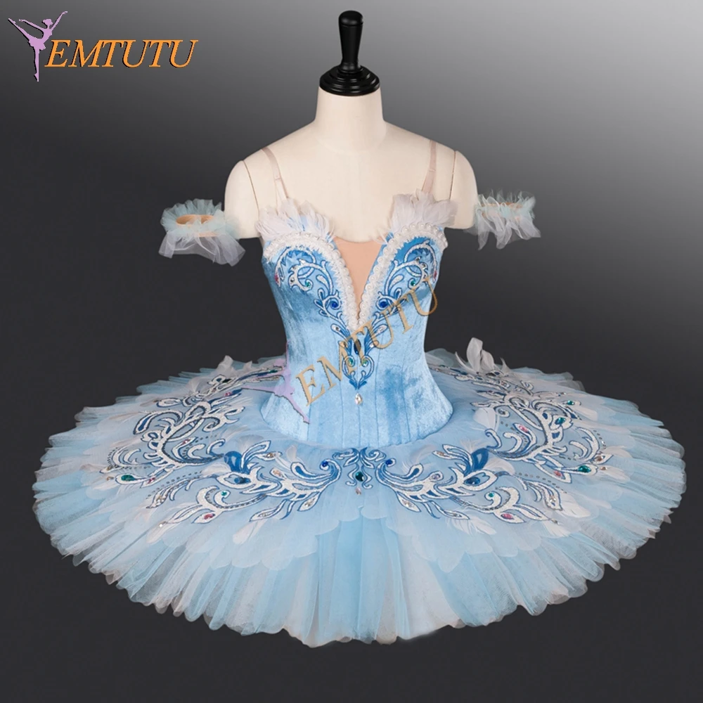 Blue Bird Tutu Adult Girls Professional Ballet Tutus Blue Women Ballet Stage Costumes Ballerina Performance Tutu Dress Custom
Blue Bird Tutu Adult Girls Professional Ballet Tutus Blue Women Ballet Stage Costumes Ballerina Performance Tutu Dress Custom