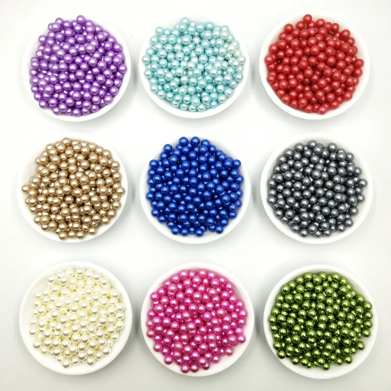 100pcs/lot 6mm No Hole ABS Imitation Pearls Beads Round Spacer Bead For Jewelry Making DIY Charms Bracelet Necklace Accessories
100pcs/lot 6mm No Hole ABS Imitation Pearls Beads Round Spacer Bead For Jewelry Making DIY Charms Bracelet Necklace Accessories