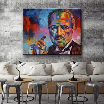 Abstract Colorful Watercolor The Godfather Posters HD Prints Movie Pictures Wall Art Canvas Paintings For Living Room Home Decor
Abstract Colorful Watercolor The Godfather Posters HD Prints Movie Pictures Wall Art Canvas Paintings For Living Room Home Decor