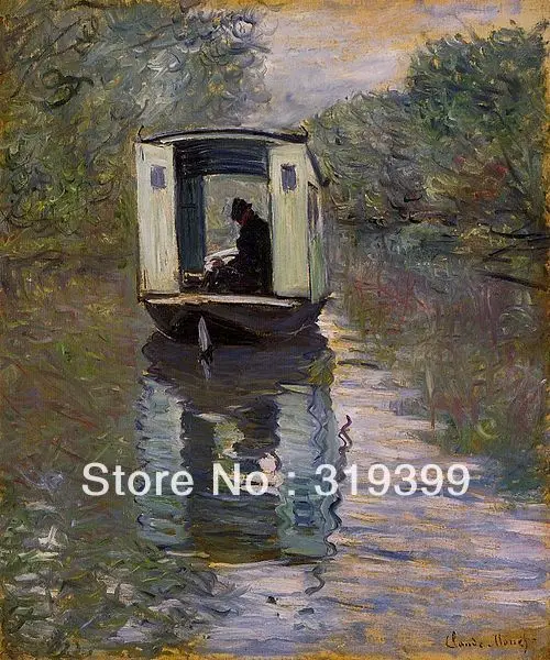 100% handmade Claude Monet Oil Painting Reproduction on linen canvas,The Boat Studio,Free Fast Shipping,museum Quality
100% handmade Claude Monet Oil Painting Reproduction on linen canvas,The Boat Studio,Free Fast Shipping,museum Quality