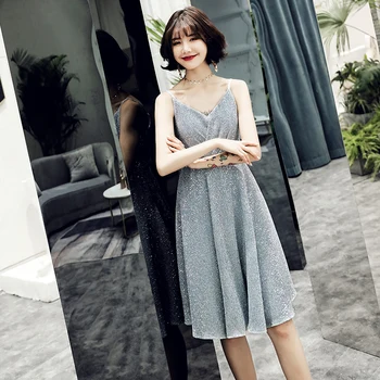 Robe De Soiree 2019 New The Banquet Elegant Desses V-neck A-line Bling Bling Stars Party Prom Evening Dresses LF267
Robe De Soiree 2019 New The Banquet Elegant Desses V-neck A-line Bling Bling Stars Party Prom Evening Dresses LF267