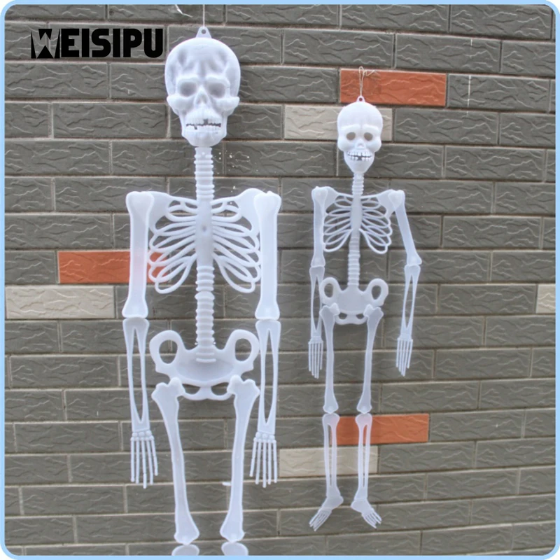 WEISIPU 1pcs Glow Skull Skeleton Haunted House Halloween Decoration Supplies Luminous Skeleton Party DIY Decor Hot Sale
WEISIPU 1pcs Glow Skull Skeleton Haunted House Halloween Decoration Supplies Luminous Skeleton Party DIY Decor Hot Sale