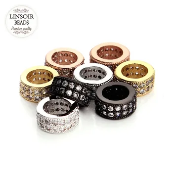 2pc/lot European Style Charm Round Tube Beads Big Hole Rhinestone Crystal Spacer Beads for Bracelets DIY Jewelry Making F3212
2pc/lot European Style Charm Round Tube Beads Big Hole Rhinestone Crystal Spacer Beads for Bracelets DIY Jewelry Making F3212
