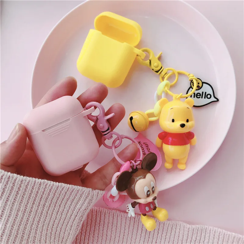 Cute Mickey Minnie Daisy Donald Stitch Case for Apple Airpods Bluetooth Earphone Disneys Accessories Silicone Protective Cover
Cute Mickey Minnie Daisy Donald Stitch Case for Apple Airpods Bluetooth Earphone Disneys Accessories Silicone Protective Cover