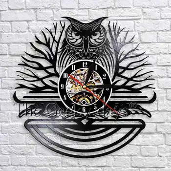 Owl Wall Clock Vintage Vinyl Record Wall Clock Animal 3D Wall Watches Nursery Wall Art Decor For Children Room Bedroom
Owl Wall Clock Vintage Vinyl Record Wall Clock Animal 3D Wall Watches Nursery Wall Art Decor For Children Room Bedroom