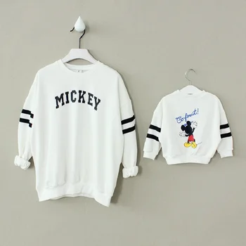 Mother and Daughter Clothes Coat Baby Long T shirt Hoodies Family Matching Mouse Clothing Set Tee Sweatshirt Pajamas Outwear
Mother and Daughter Clothes Coat Baby Long T shirt Hoodies Family Matching Mouse Clothing Set Tee Sweatshirt Pajamas Outwear