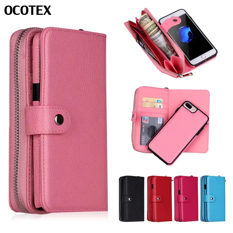 Litchi Grain Zipper Wallet Case For iPhone 11 Pro Max 6 6s 7 8 Plus X XS Max XR Luxury Card Hole Split Cover For iPhone 5 5s SE
Litchi Grain Zipper Wallet Case For iPhone 11 Pro Max 6 6s 7 8 Plus X XS Max XR Luxury Card Hole Split Cover For iPhone 5 5s SE