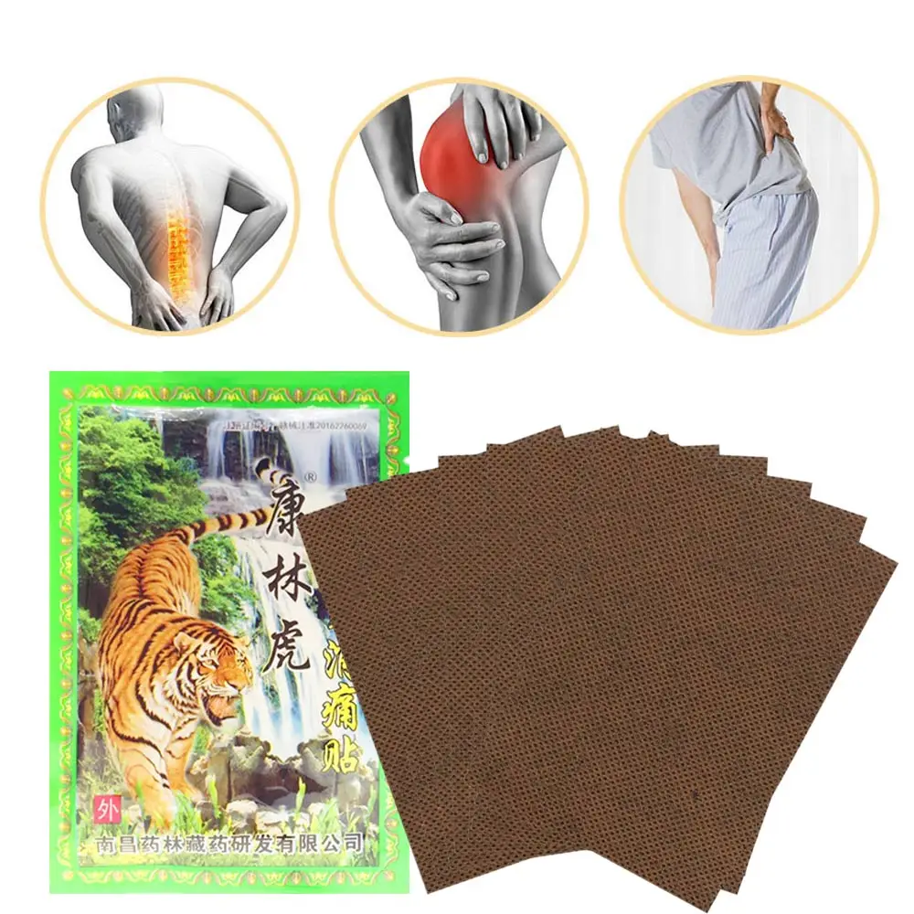 8Pcs/Bag Neck Back Body Pain Relaxation Pain Chinese Plaster Tiger Balm Joint Pain Patch Killer Body Back Relax P-006
8Pcs/Bag Neck Back Body Pain Relaxation Pain Chinese Plaster Tiger Balm Joint Pain Patch Killer Body Back Relax P-006