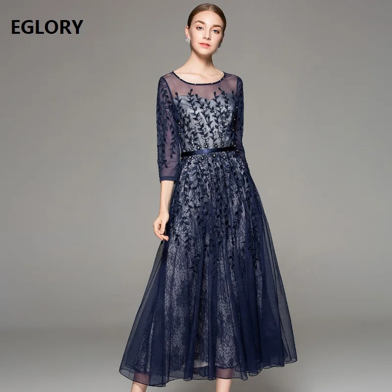 Luxury Women New 2018 Autumn Evening Party Elegant Long Dresses Women Allover Tulle Lace Embroidery Maxi Dress Longo Festa XXL
Luxury Women New 2018 Autumn Evening Party Elegant Long Dresses Women Allover Tulle Lace Embroidery Maxi Dress Longo Festa XXL