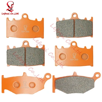 3 Pairs Motorcycle Part Front Rear Brake Pads Brake Disc Pad Kit For Suzuki GSR600 2006 2007 2008 GSR400 2006 Carbon Fiber
3 Pairs Motorcycle Part Front Rear Brake Pads Brake Disc Pad Kit For Suzuki GSR600 2006 2007 2008 GSR400 2006 Carbon Fiber