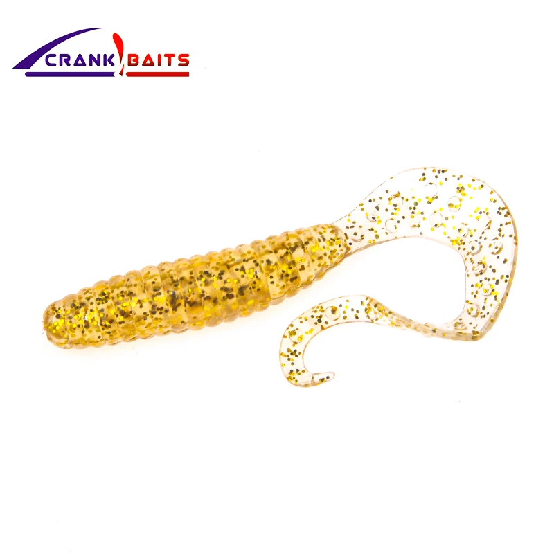 

CRANK BAITS 10Pcs/lot Wobbler Jigging Fishing Lure Soft Worm Shrimp Jerkbait Fish Ocean Rock lure bass soft fish smell YB127