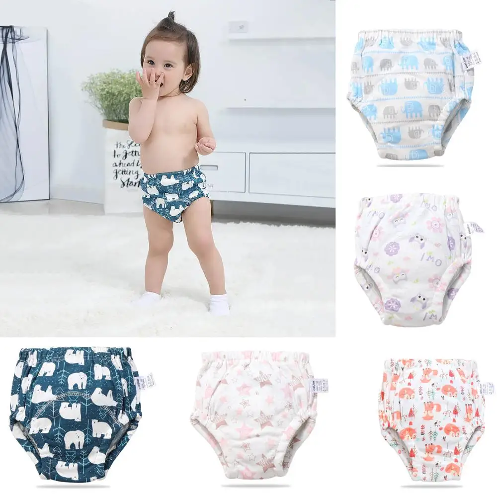 5pcs/lot Baby Infant Toddler Waterproof Training Pants Cotton Changing Nappy Cloth Diaper Potty Training Panties Reusable
5pcs/lot Baby Infant Toddler Waterproof Training Pants Cotton Changing Nappy Cloth Diaper Potty Training Panties Reusable