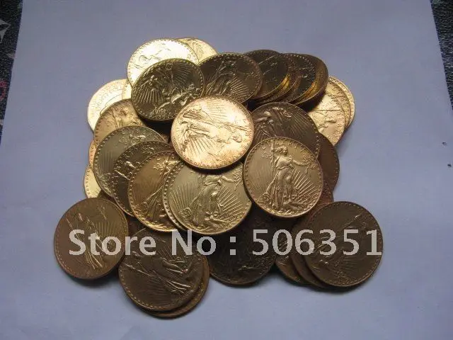 wholesale Replica <1908-1933> 48coins $20 St. Gaudens Coin Copy 100% coper manufacturing gold-plated
wholesale Replica <1908-1933> 48coins $20 St. Gaudens Coin Copy 100% coper manufacturing gold-plated