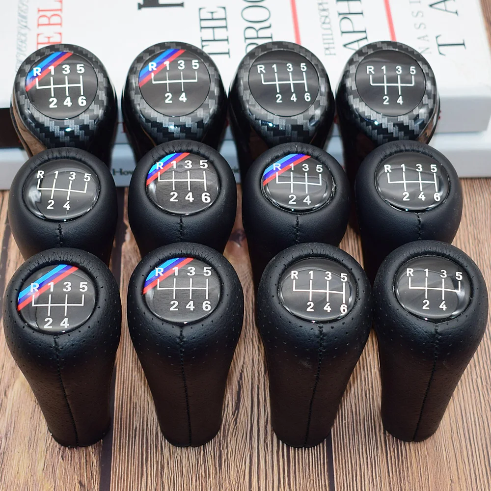 5 6 Speed Genuine Leather Gear Shift Knob With M Logo For BMW 1 3 5 6 Series E30 E32 E34 E36 E38 E39 E46 E53 E60 E63 E83 E84
5 6 Speed Genuine Leather Gear Shift Knob With M Logo For BMW 1 3 5 6 Series E30 E32 E34 E36 E38 E39 E46 E53 E60 E63 E83 E84