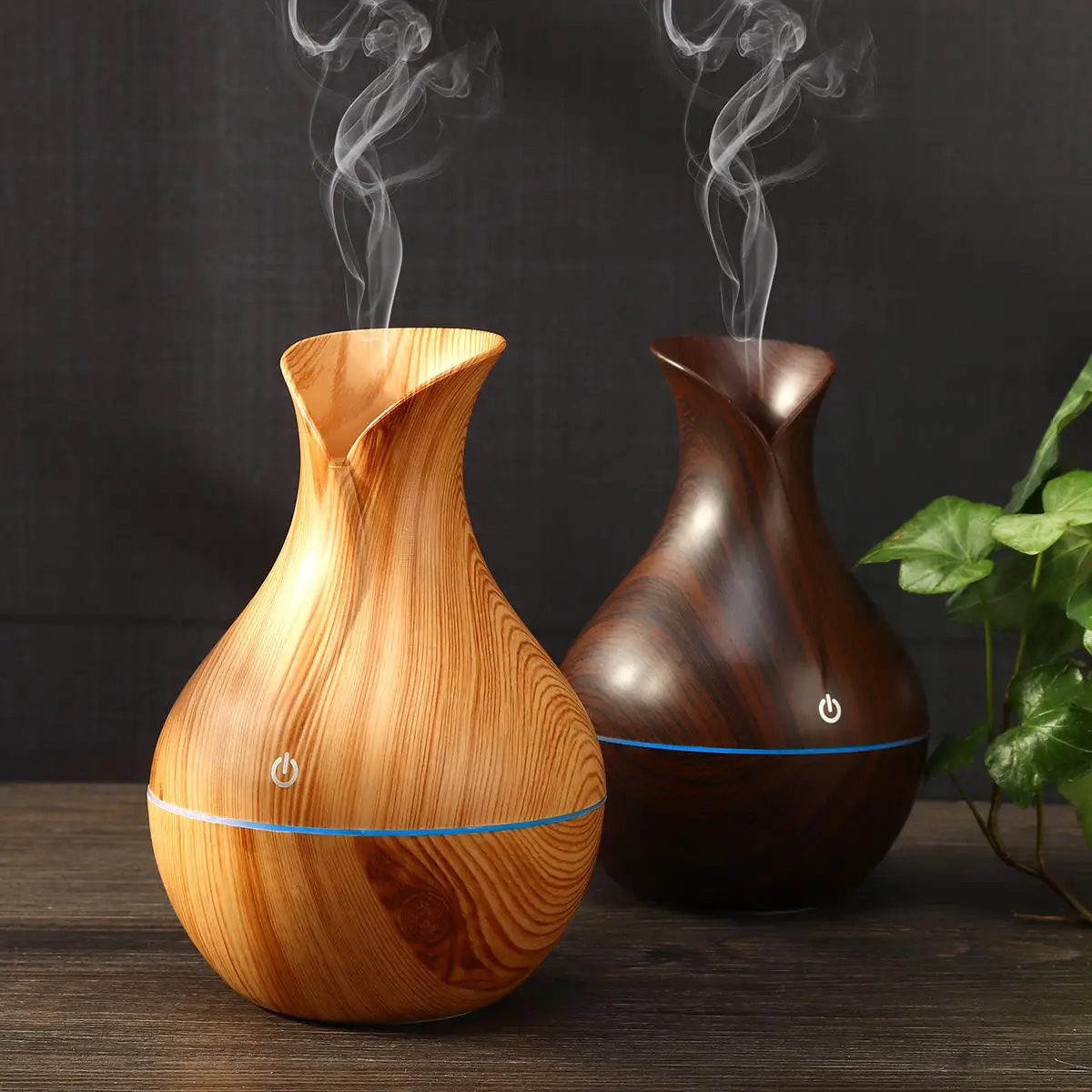 USB Electric Wood Grain Ultrasonic Cool Mist Humidifier Aroma Essential Oil Diffuser LED Lights
USB Electric Wood Grain Ultrasonic Cool Mist Humidifier Aroma Essential Oil Diffuser LED Lights