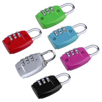 1PCS 3 Combination Zinc Alloy Security Travel Suitcase Luggage Code Lock Padlock Random Color
1PCS 3 Combination Zinc Alloy Security Travel Suitcase Luggage Code Lock Padlock Random Color