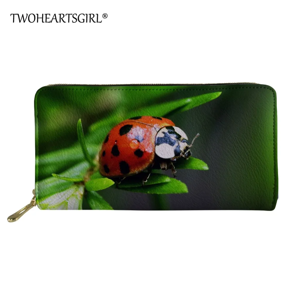Twoheartsgirl Women Wallets and Purse Cute Ladybug Printing Long Wallets Ladies Fashion Card Holders Female Coin Purse Handbags
Twoheartsgirl Women Wallets and Purse Cute Ladybug Printing Long Wallets Ladies Fashion Card Holders Female Coin Purse Handbags