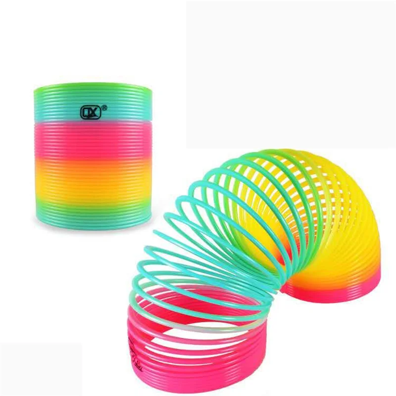 kaleidoscope Rainbow Classic Toy Colorful Circle Folding Plastic Spring Coil Children's Creative Educational Toys,3 Sizes
kaleidoscope Rainbow Classic Toy Colorful Circle Folding Plastic Spring Coil Children's Creative Educational Toys,3 Sizes