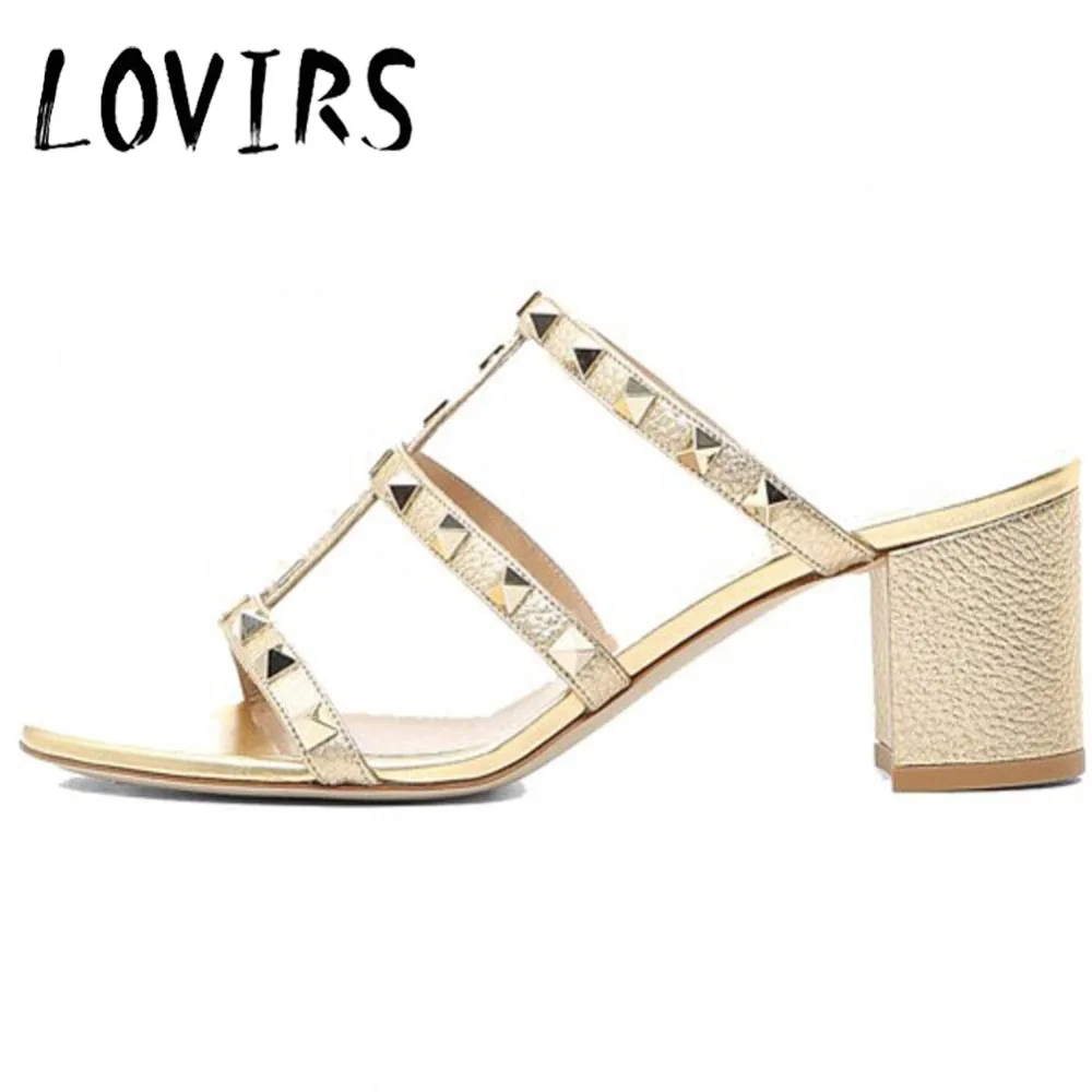 LOVIRS Women Leisure Open Toe Studded Strappy Rivets Sandals Slingback Cut-Outs Mule Slippers Block Heel Slides for Party
LOVIRS Women Leisure Open Toe Studded Strappy Rivets Sandals Slingback Cut-Outs Mule Slippers Block Heel Slides for Party