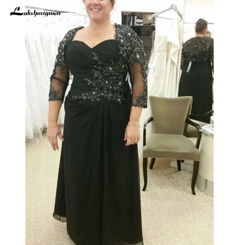 Sexy Illusion Lace Appliques Mother Dress Beaded Evening Dress Mother of the bride Dresses For Wedding
Sexy Illusion Lace Appliques Mother Dress Beaded Evening Dress Mother of the bride Dresses For Wedding