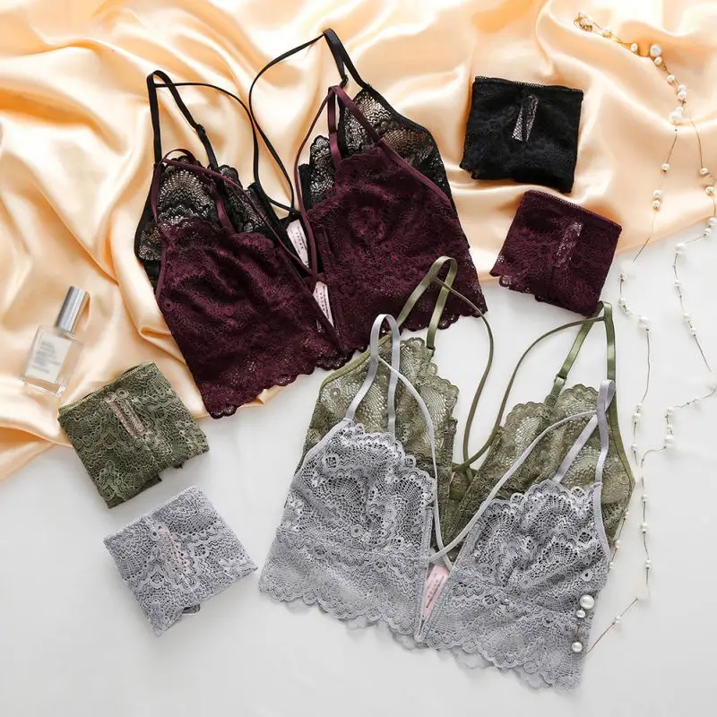 Girl Transparent Underwear Bra And Panty Set Sexy Underwear Women Lace Bra Lingerie Set
Girl Transparent Underwear Bra And Panty Set Sexy Underwear Women Lace Bra Lingerie Set