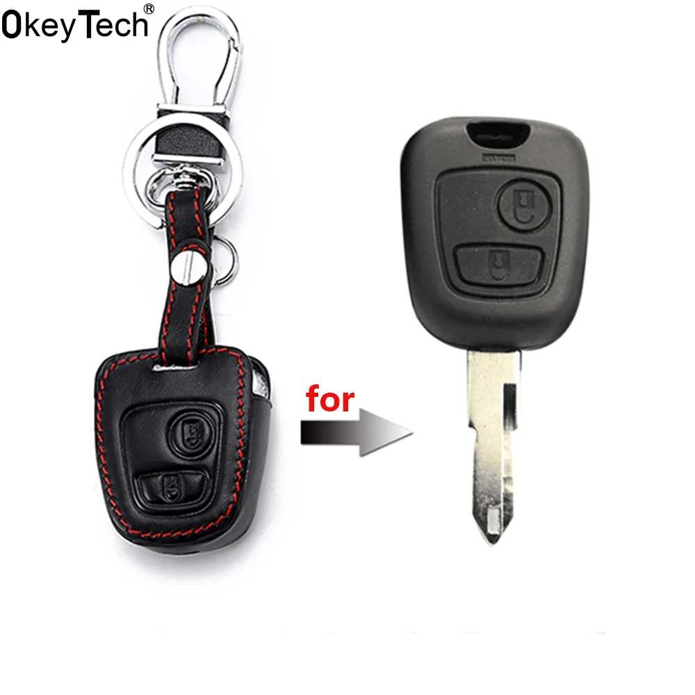 OkeyTech Leather key chain ring cover case holder For Citroen c4 c5 Berlingo Picasso Xsara Picasso Aygo for Peugeot 206 207 307
OkeyTech Leather key chain ring cover case holder For Citroen c4 c5 Berlingo Picasso Xsara Picasso Aygo for Peugeot 206 207 307