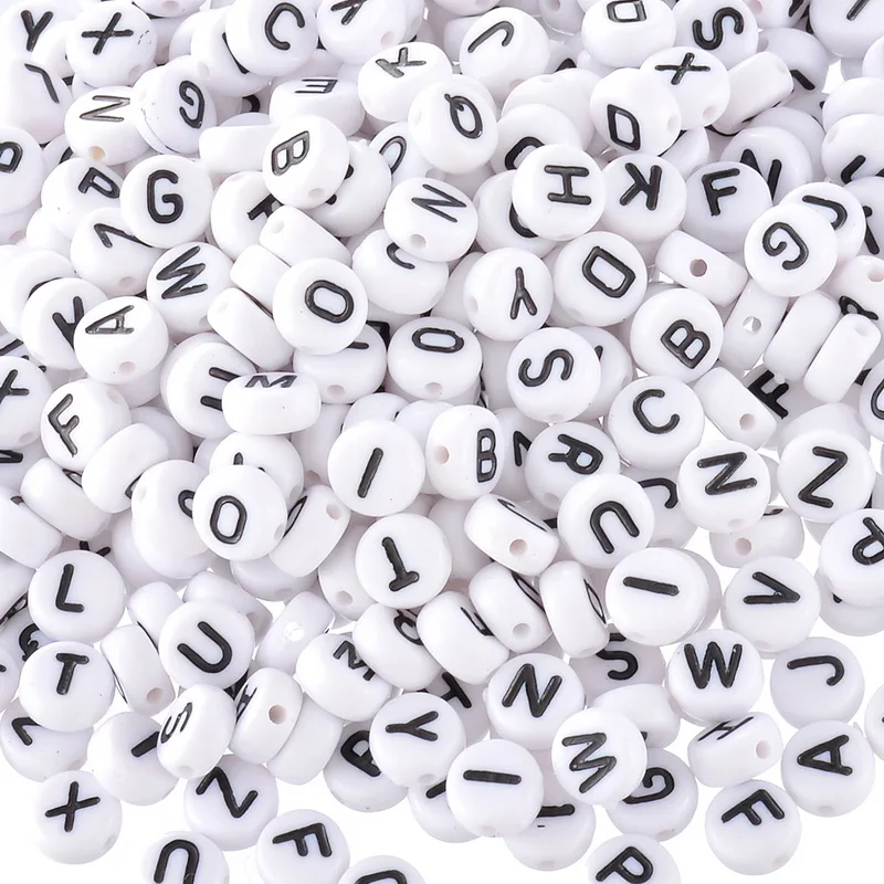 MJARTORIA 1000PCs Acrylic Alphabet Beads Colorful Letter Beads For Jewelry Making DIY Beads Accessories For Jewelry Random Mixed
MJARTORIA 1000PCs Acrylic Alphabet Beads Colorful Letter Beads For Jewelry Making DIY Beads Accessories For Jewelry Random Mixed