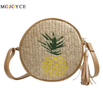Summer Women Beach Bag Embroider Straw Round Tassel Shoulder Bags Ladies Crossbody Bag Handbag Bolsa Feminina
Summer Women Beach Bag Embroider Straw Round Tassel Shoulder Bags Ladies Crossbody Bag Handbag Bolsa Feminina