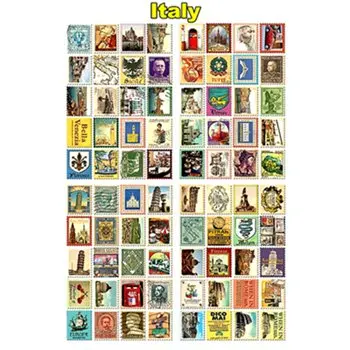 80 pcs/set DIY Vintage Retro Stamp Stickers Italy Sticky Scrapbooking Paper Kids Gift
80 pcs/set DIY Vintage Retro Stamp Stickers Italy Sticky Scrapbooking Paper Kids Gift