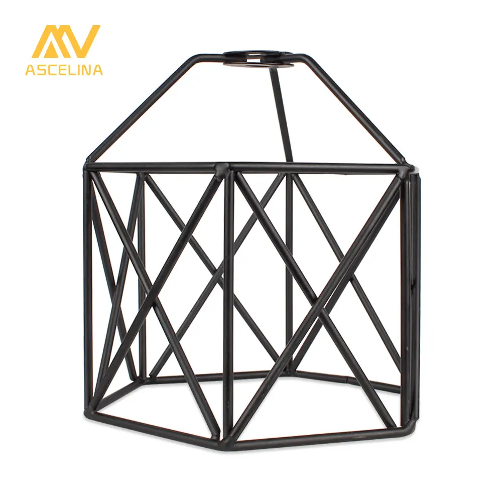 ASCELINA Lampshade Ceiling light lamp shade Loft Metal Cage Bulb Guard Clamp Wrought Iron Home Decoration Pendant light covers
ASCELINA Lampshade Ceiling light lamp shade Loft Metal Cage Bulb Guard Clamp Wrought Iron Home Decoration Pendant light covers