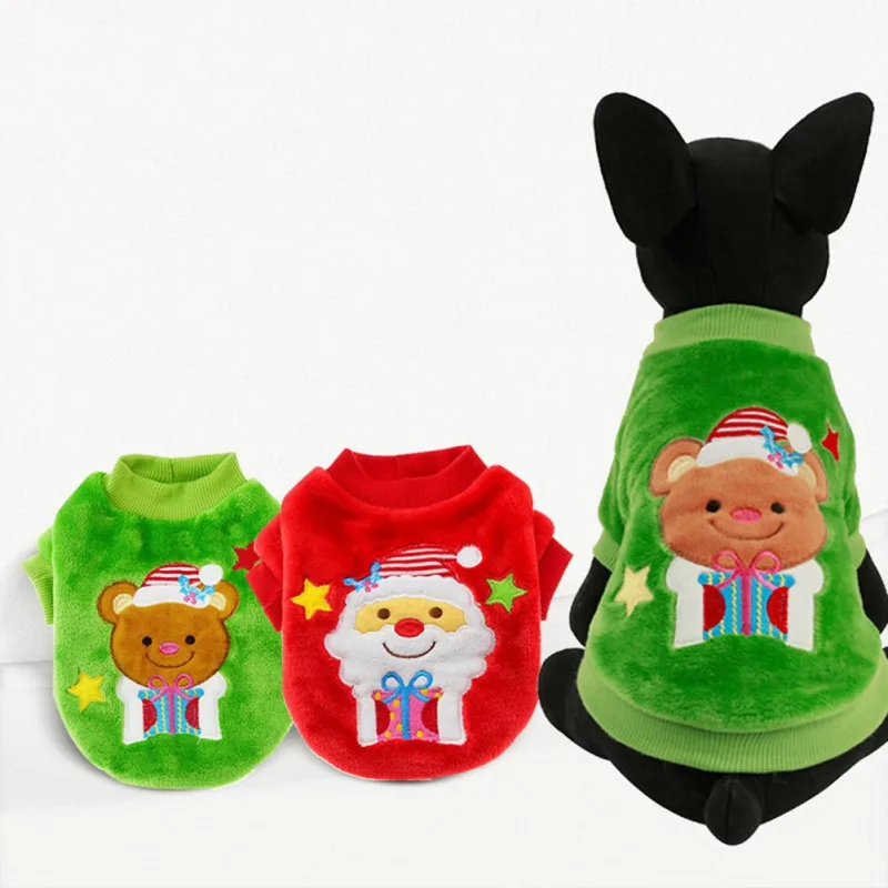 XXS-L Pet Dog Clothes Christmas Costume Cute Cartoon Clothes For Small Dog Fleece Cloth Costume Xmas apparel for Kitty Dogs
XXS-L Pet Dog Clothes Christmas Costume Cute Cartoon Clothes For Small Dog Fleece Cloth Costume Xmas apparel for Kitty Dogs