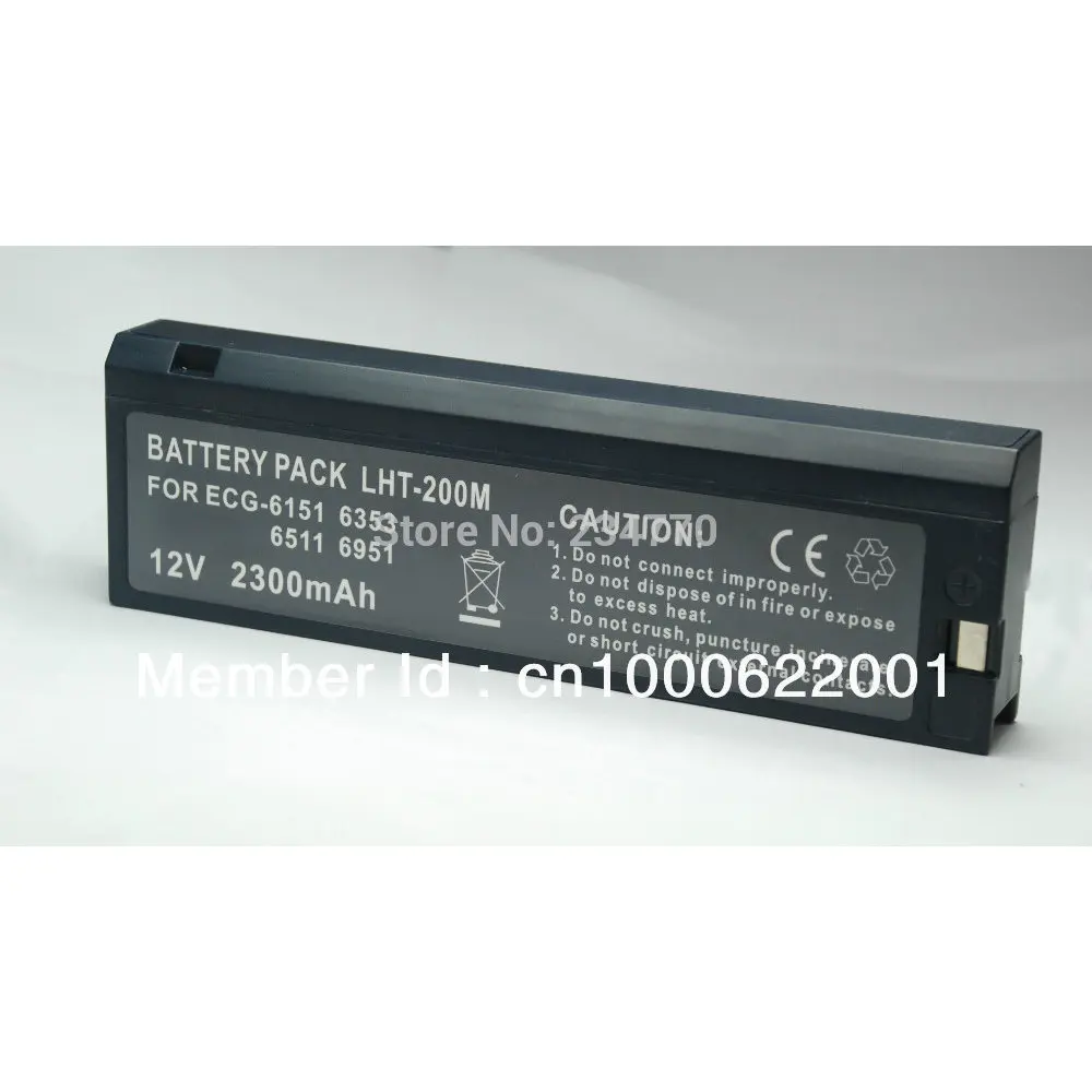 Replacement Medical Battery For Nihon Kohden Ecg machines Battery ECG-6511 ECG-6551 ECG-6951 ECG-7100 LCS-2012NK LCS-2012P
Replacement Medical Battery For Nihon Kohden Ecg machines Battery ECG-6511 ECG-6551 ECG-6951 ECG-7100 LCS-2012NK LCS-2012P