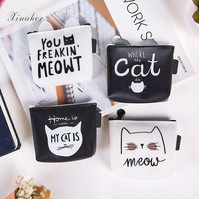 XINAHER animal Cat Coin Purses Holder Women Mini Silica Gel Change Wallets Girl Kids Money Storage Bag Kids Zipper Small Pouch
XINAHER animal Cat Coin Purses Holder Women Mini Silica Gel Change Wallets Girl Kids Money Storage Bag Kids Zipper Small Pouch