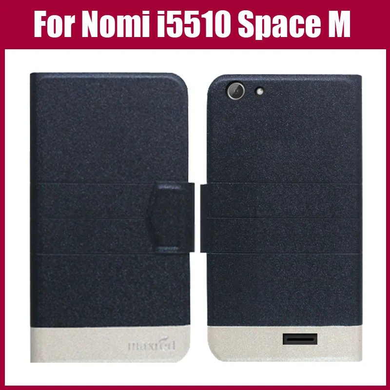Горячая распродажа! Nomi i5510 Space M чехол высокого качества 5 цветов модный флип