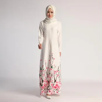 2018 Women Muslim Dress flower Long Sleeve Dresses Malaysia Islamic Abaya Fashion Muslim Maxi Long Chiffon Dress
2018 Women Muslim Dress flower Long Sleeve Dresses Malaysia Islamic Abaya Fashion Muslim Maxi Long Chiffon Dress