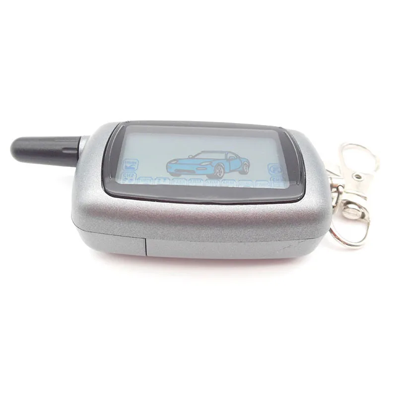 2-way LCD Remote Controller Key Fob, Tamarack for Russian Version Vehicle Security Two way Car Alarm System Twage Starline A6
2-way LCD Remote Controller Key Fob, Tamarack for Russian Version Vehicle Security Two way Car Alarm System Twage Starline A6