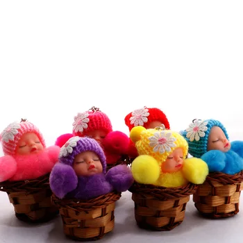 Mini Plush Kawaii Sleeping doll Fur Ball keychain Soft Toys Cute Kids Plush Dolls pompom fluffy Charm Baby For Girls Women gift
Mini Plush Kawaii Sleeping doll Fur Ball keychain Soft Toys Cute Kids Plush Dolls pompom fluffy Charm Baby For Girls Women gift