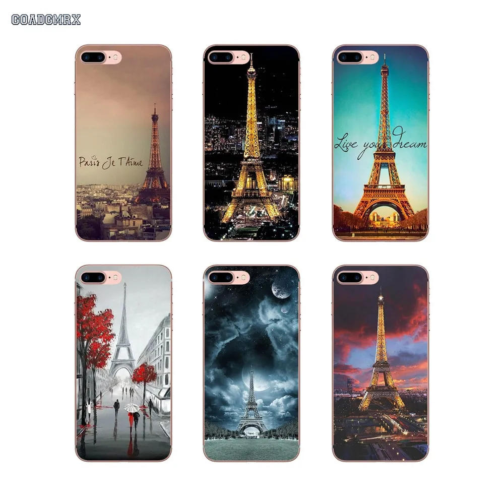 ТПУ чехол-накладка для Xiaomi Redmi 2 S2 Note 6 7 6A Mi 8 Lite 9 SE Pro Max 3 Mix S Pocophone F1 London Paris Eiffel Tower |